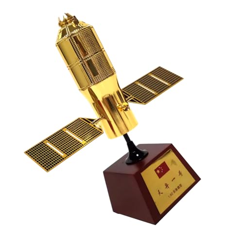 MOOKEENONE 1:80 Alloy China Tianzhou-1 Fracht Raumschiff Raumschiff Modell Luftfahrt Satellitenmodell für Sammlung und Geschenk von MOOKEENONE