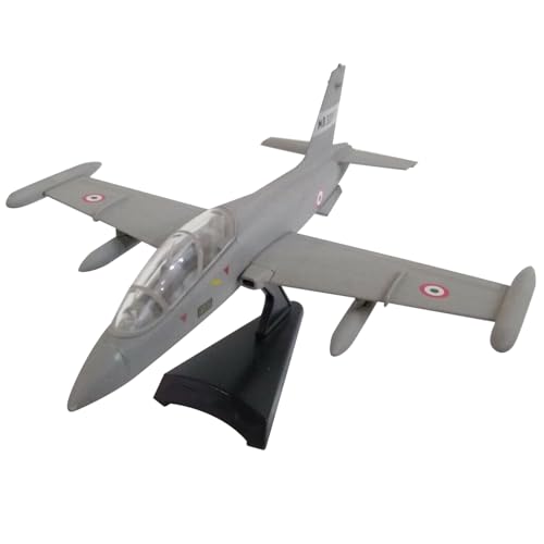 MOOKEENONE 1:94 Alloy Italy MB339 Fighter Model Aircraft Model Simulation Aviation Science Exhibition Model von MOOKEENONE