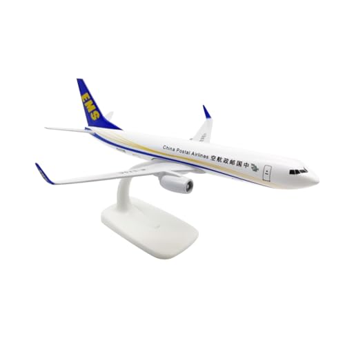 MOOKEENONE 20 cm Maßstab China Postal B737 Airlines Flugzeugmodell Legierung Modell Druckguss Flugzeug Hochsimulation Modell für Sammlung von MOOKEENONE