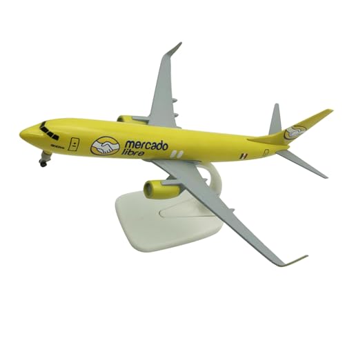 MOOKEENONE 20 cm Maßstab Mexiko B737 Airlines Flugzeugmodell Legierung Modell Druckguss Flugzeug Hochsimulation Modell für Sammlung von MOOKEENONE