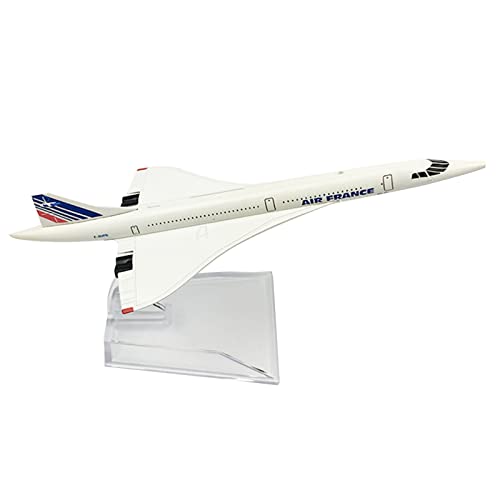 MOOKEENONE F-BVFB Concorde Flugzeugmodell, 16 cm, für Sammlung und Geschenk von MOOKEENONE