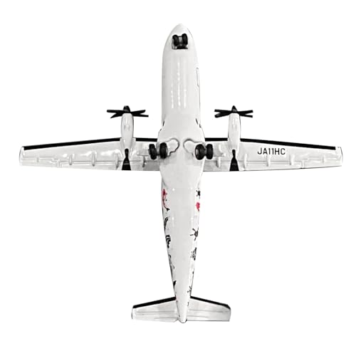 MOOKEENONE Japan Airlines ATR42-600 Flugzeugmodell im Maßstab 1:400, Legierungsmodell, Druckguss, hohe Simulationsmodell für Sammlung von MOOKEENONE