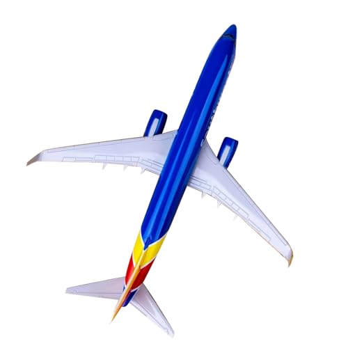 MOOKEENONE Southwest Airlines B737 Flugzeugmodell im Maßstab 1:350, Legierungsmodell, Druckguss, hohe Simulationsmodell für Sammlung von MOOKEENONE