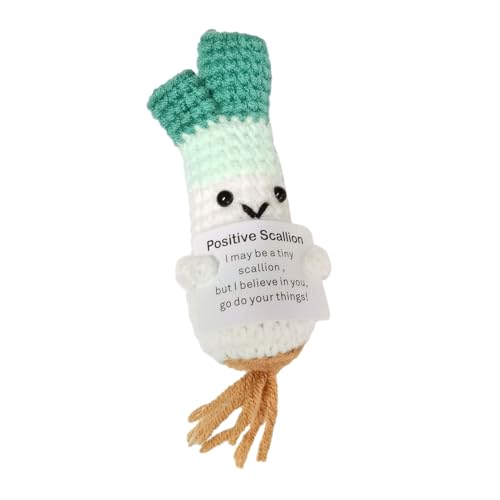 MOONDAME Taschenpuppen Handgefertigtes Kartoffel Wollspielzeug Ermutigungskarte Positive Kartoffelpuppen Geliebt von MOONDAME