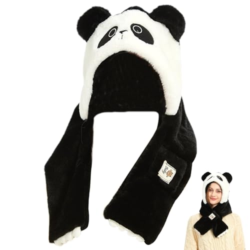 Cartoon Ohren Hut Bewegliche Ohrenkappe Ohren Bewegender Hut Panda Mütze mit Wackelohren Beweglichen Ohren Drücken der Tiermütze Machen die Ohren Bewegen Spielzeug Geburtstags Weihnachts Geschenk von MOPQMKT