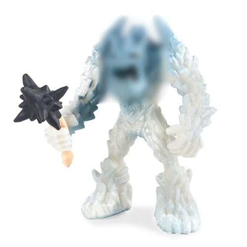 Eisgigant Modell Spielzeug, Tierfiguren Eisgigant Spielzeug, Eisgigant Spielzeug, Eldrador Mini Creatures, mit beweglichen Teilen Lernspielzeug Modell Action Figuren, für Kinder Spielzeug von MOPQMKT