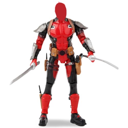 Rot Schwarz Action Figures, 18cm Figur mit Messer PVC Modell Spielzeug, The Movie Edition Actionfiguren, Actionfiguren Spielzeug für Kinder, Modellfigur Ornamente Für Sammler Und Kinder von MOPQMKT