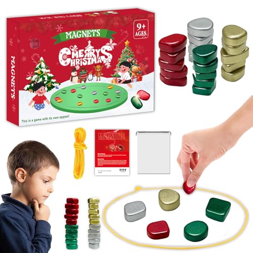 Magnetisches Schachspiel, Tisch Magnetspiel,Magnetic Schachspiel,Tragbares Schachbrett Magnetisch,Reisen Schach Magnetisch,Magnetische Schach,Puzzle Checkers Spiel,Magneten Spiel Für Familientreffen von MORAINJAY