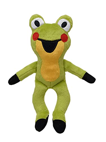 Zdeněk Miler Plüschtier Kuscheltier 14 cm Original Der Kleine Maulwurf Frosch, Grün Stofftier Schmusetier für Kinder Baby Jungen Mädchen von Zdeněk Miler