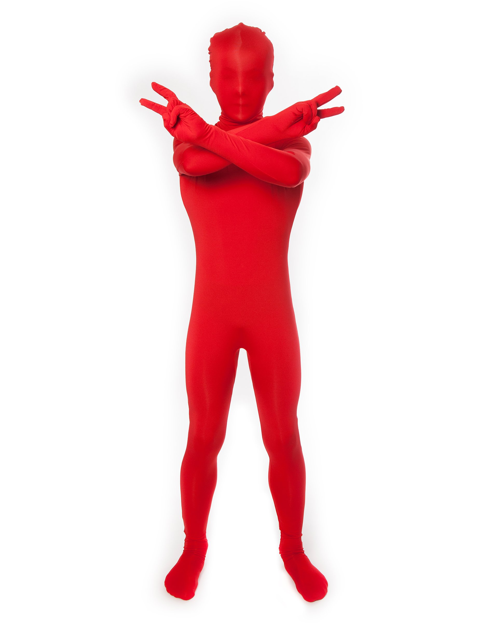 Kinder Morphsuit Ganzkörperanzug Kostüm rot von MORPHSUITS