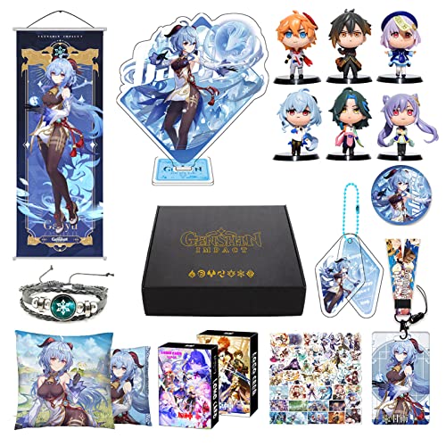 Genshin Impact Box inkl. 10 Genshin Impact Merch Geschenk und Sammlung für Fans (Ganyu) von MOTAO