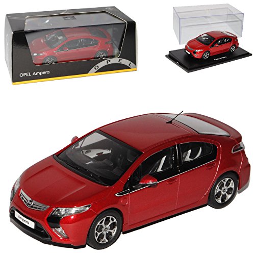 MOTORART Opel Ampera 2011 Chrystal Claret Rot 1/43 Modellauto Modell Auto von MOTORART