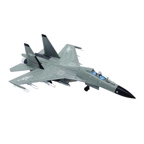 MOUDOAUER 1:100 Scale Chinese Air Force J-16 Fighter Model Alloy Model Diecast Plane Model for Collection von MOUDOAUER