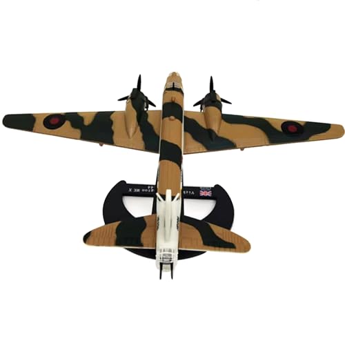 MOUDOAUER 1:144 Scale WWII United Kingdom Vickers Wellington Bomber Model Alloy Model Diecast Plane Model for Collection von MOUDOAUER