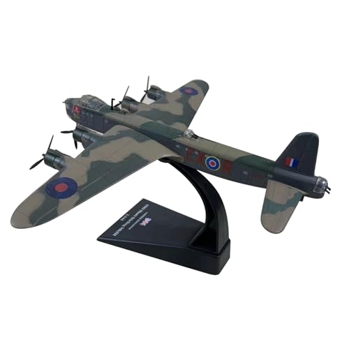 MOUDOAUER 1:144 WWII Short Sterling MK.lll Fighter Model Alloy Model Diecast Plane Model for Collection von MOUDOAUER