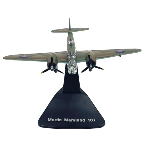 MOUDOAUER 1:144 WWII United Kingdom Martin Maryland 167 Bomber Model Alloy Model Diecast Plane Model for Collection von MOUDOAUER