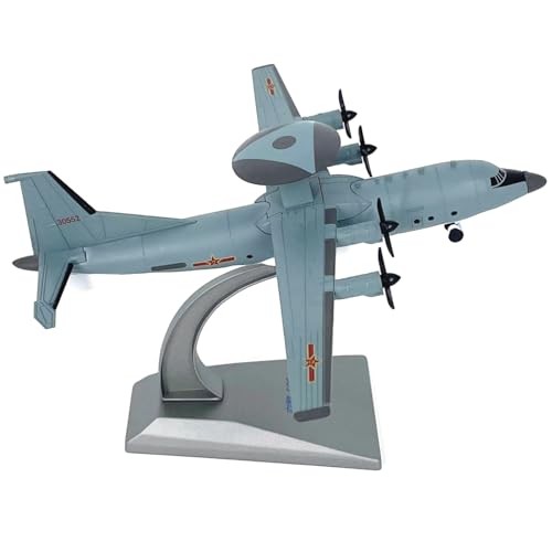 MOUDOAUER 1:200 Scale China KJ-500 Airborne Early Warning Aircraft Model Alloy Model Diecast Plane Model for Collection von MOUDOAUER