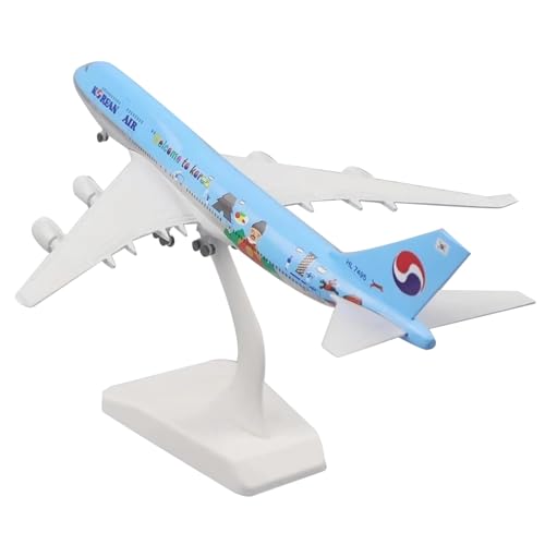 MOUDOAUER 1:350 Alloy Korean Air B747 Flugzeugmodell Flugzeugmodell Simulation Luftfahrt Wissenschaft Ausstellungsmodell von MOUDOAUER