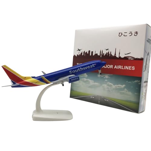 MOUDOAUER 1:350 Alloy Southwest Airlines B737 Flugzeugmodell Flugzeugmodell Simulation Luftfahrt Wissenschaft Ausstellungsmodell von MOUDOAUER