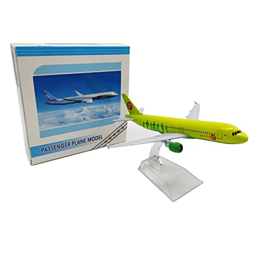 MOUDOAUER 1:400 Russia Air Siberia S7 Airbus 320 A320 Airplane Model Simulation Aircraft Model Aviation Model Aircraft Kits for Collection and Gift von MOUDOAUER