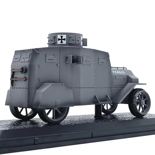 MOUDOAUER 1:43 Scale Alloy WWI German Ehrhardt EV4 Panzerauto Panzer Modell Kämpfer Militärmodell Druckguss Panzer Modell für Sammlung von MOUDOAUER