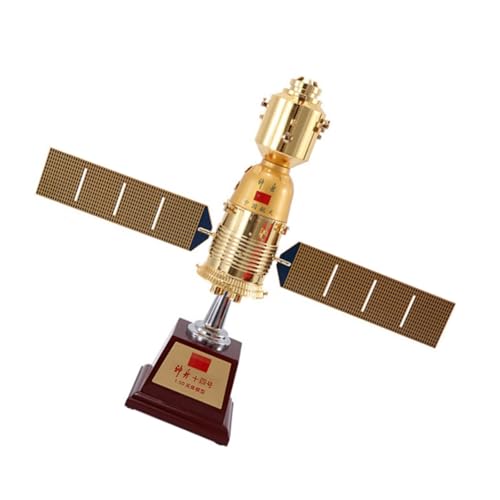 MOUDOAUER 1:50 Alloy China Shenzhou 14 Raumfahrzeug Modell Luftfahrt Satelliten Modell Simulation Luftfahrt Wissenschaft Ausstellungsmodell von MOUDOAUER