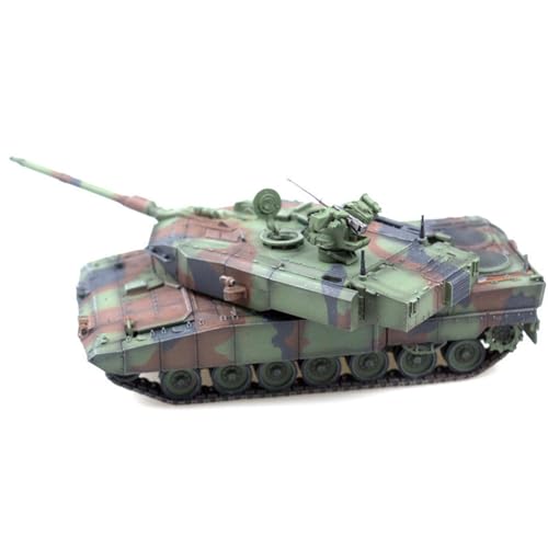 MOUDOAUER 1:72 Scale Alloy German Leopard 2A7PRO NATO Camouflage Main Battle Tank Model Fighter Military Model Diecast Tank Model for Collection von MOUDOAUER