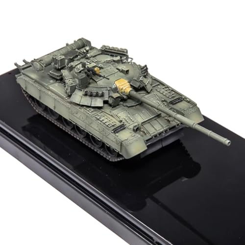 MOUDOAUER 1:72 Scale Alloy Russian T-80U Main Battle Tank Model Fighter Military Model Diecast Tank Model for Collection von MOUDOAUER