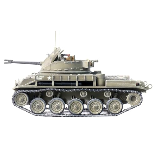 MOUDOAUER 1:72 Scale Alloy US Army 2nd Field Artillery M42 Tank Model Fighter Military Model Diecast Tank Model for Collection von MOUDOAUER