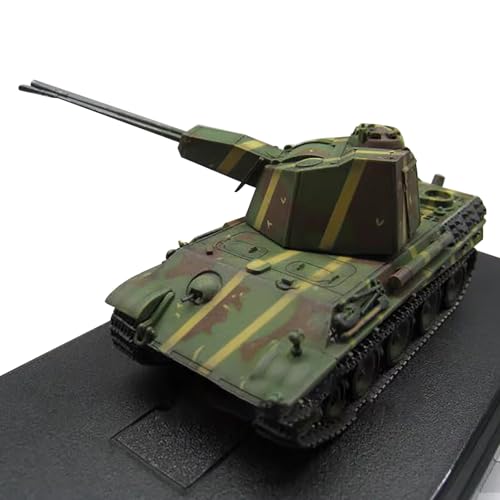 MOUDOAUER 1:72 Scale Alloy WWII German Panther V Anti-Aircraft Tank Model Fighter Military Model Diecast Tank Model for Collection von MOUDOAUER