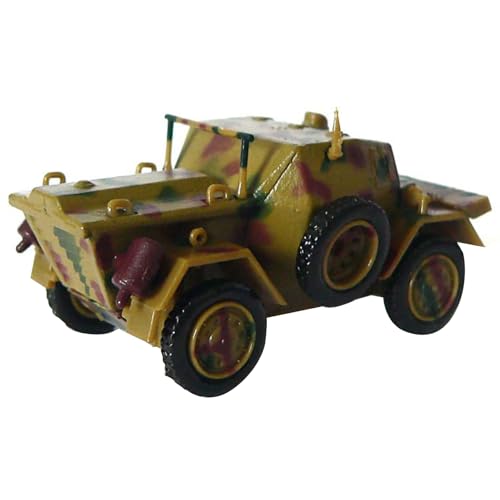 MOUDOAUER 1:72 Scale Alloy WWII Italy Lancia Lince 1944 Reconnaissance Vehicle Model Fighter Military Model Diecast Tank Model for Collection von MOUDOAUER