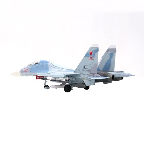 MOUDOAUER 1:72 Scale Russian Air Force Su-30M2 Fighter Model Alloy Model Diecast Plane Model for Collection von MOUDOAUER