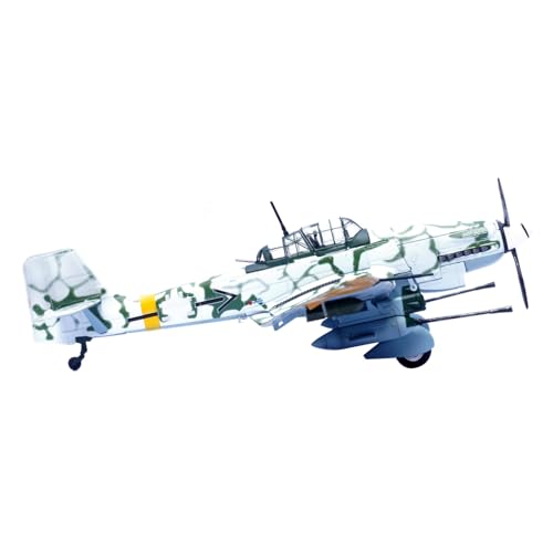 MOUDOAUER 1:72 WWII German Stuka JU-87G2 Dive Bomber Aircraft Model Alloy Model Diecast Plane Model for Collection von MOUDOAUER