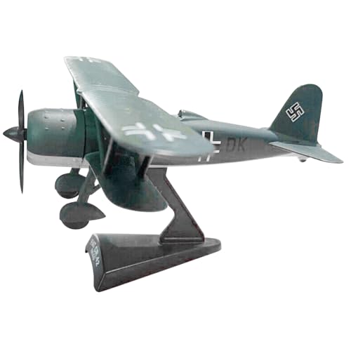 MOUDOAUER 1:75 WWII Germany CR 42 Falco Fighter Modell Legierung Modell Druckguss Flugzeug Modell für Sammlung von MOUDOAUER