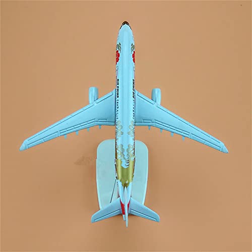 MOUDOAUER Alloy 1:400 Flugzeugmodell Flugzeuge Airbus A330 Air China Zichen Flugzeug Display von MOUDOAUER