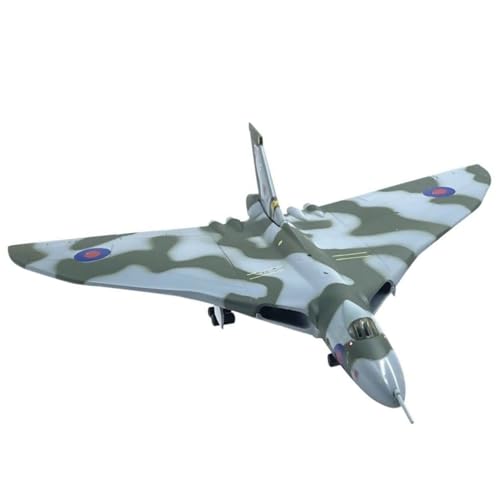 MOUDOAUER Avro Vulcan Bombermodell im Maßstab 1:144, Maßstab 1:144, Legierungsmodell, Druckguss, Flugzeugmodell für Sammlung von MOUDOAUER