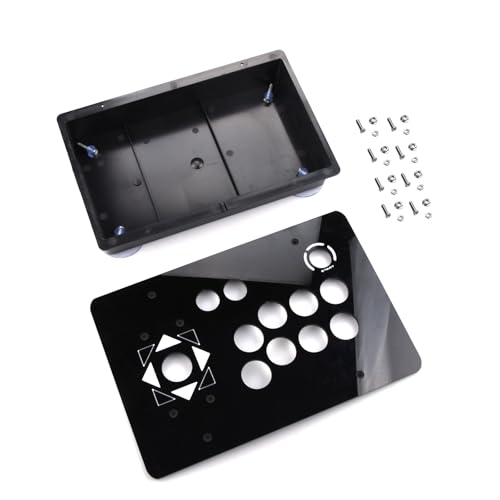 MOUDOAUER DIY Set Kits Acryl Panel und Cases, PC Rocker Joystick DIY Schrank für Arcade Spiel von MOUDOAUER