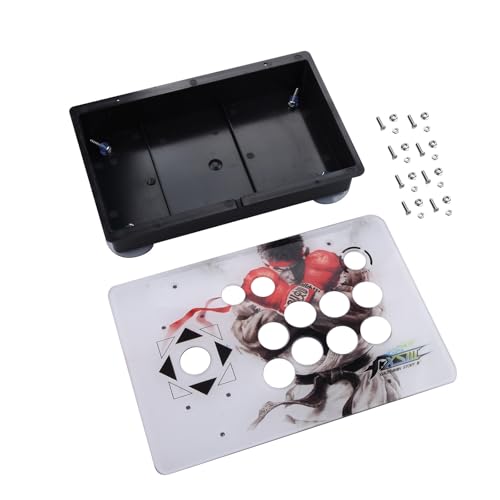 MOUDOAUER DIY Set Kits Acryl Panel und Cases, PC Rocker Joystick DIY Schrank für Arcade Spiel von MOUDOAUER