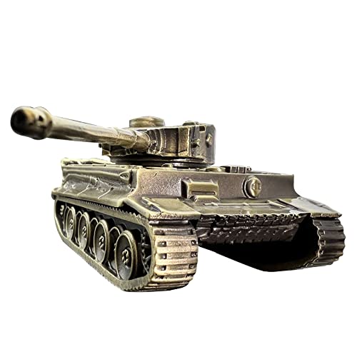 MOUDOAUER Drehbarer Turm 1/72 WWII Deutscher Wittmann Tiger Panzer Modell Militär Sammlung Modell von MOUDOAUER