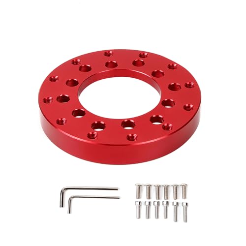 MOUDOAUER Lenkrad-Modifikationsplatte für Rennwagen, 70 mm, für Logitech G27 G920 G923 MOUDOAUER Lenkrad-Modifikationsplatte für Rennwagen, 70 mm, für Logitech G27 G920 G923 von MOUDOAUER