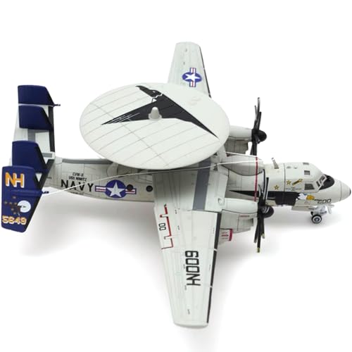 MOUDOAUER Maßstab 1:144 US Navy E-2C Airborne Early Warning VAW-117 Modell Legierung Modell Druckguss Flugzeug für Sammlung MOUDOAUER Maßstab 1:144 US Navy E-2C Airborne Early Warning VAW-117 Modell Legierung Modell Druckguss Flugzeug für Sammlung von MOUDOAUER