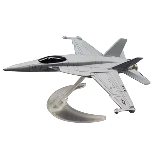 MOUDOAUER Maßstab 1:144 United States Navy F/A-18 Hornet Strike Fighter Modell Legierung Modell Druckguss Flugzeugmodell für Sammlung von MOUDOAUER