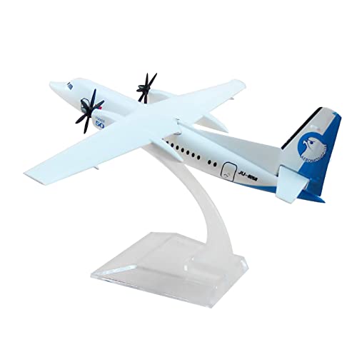 MOUDOAUER Maßstab 1:400 Mongolei Fokker 50 FK-50 Flugzeugmodell Legierung Modell Druckguss Flugzeug High Simulation Modell für Sammlung von MOUDOAUER