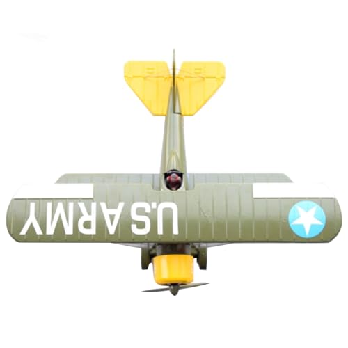 MOUDOAUER Maßstab 1:48 WWI US Army Doppeldecker Kämpfer Modell Legierung Modell Druckguss Flugzeug Modell für Sammlung von MOUDOAUER