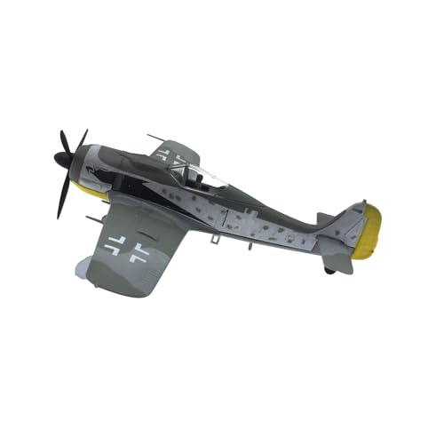 MOUDOAUER Maßstab 1:72 German Focke-Wulf Fw 190A-8 WüRger Fighter Modell Legierung Modell Druckguss Flugzeug Spielzeug für Sammlung von MOUDOAUER