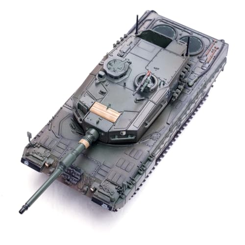 MOUDOAUER Maßstab 1:72 Legierung Bundeswehr Leopard 2A4 Panzer Modell Kämpfer Militär Modell Druckguss Panzer Modell für Sammlung von MOUDOAUER