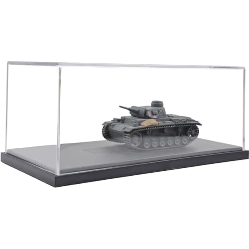 MOUDOAUER Maßstab 1:72 Legierung WWII Bundeswehr Sd.Kfz.141 Panzer III G Panzermodell Militärmodell Druckguss Panzer Modell für Sammlung von MOUDOAUER