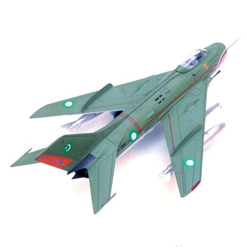 MOUDOAUER Maßstab 1:72 Pakistan Air Force J-6 Fighter Modell Legierung Modell Druckguss Flugzeug Modell für Sammlung von MOUDOAUER