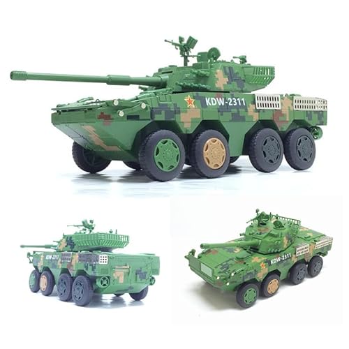 MOUDOAUER ZTL-11 Panzer Assault Vehicle Alloy Truck Tank Model 1:32 Diecast Tank Model von MOUDOAUER