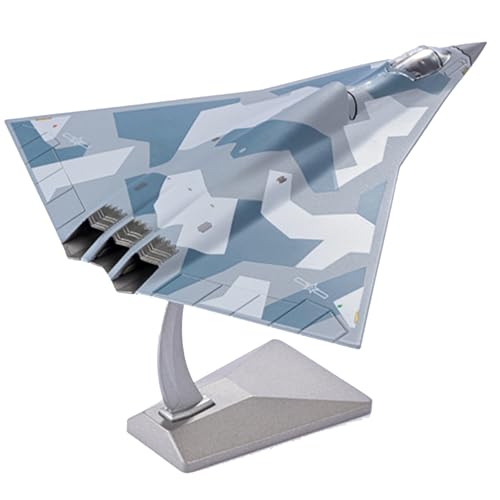 Maßstab 1:144 China Air Force 6th Generation Fighter Jet J-36 Fighter Modell Legierung Modell Druckguss Flugzeug Spielzeug für Sammlung Maßstab 1:144 China Air Force 6th Generation Fighter Jet J-36 Fighter Modell Legierung Modell Druckguss Flugzeug Spielzeug für Sammlung von MOUDOAUER